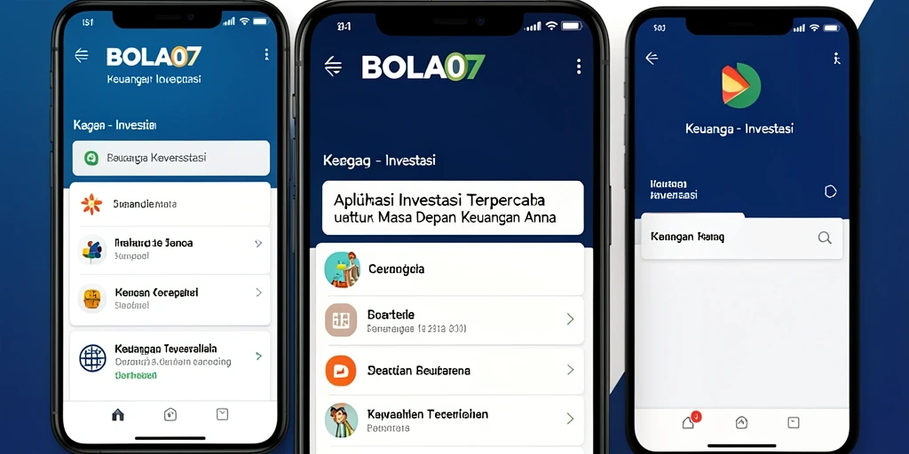 Tampilan antarmuka BOLA07 yang intuitif dan fungsional untuk investasi.