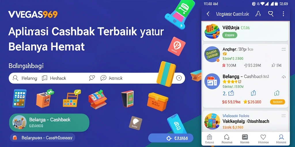 Tampilan antarmuka VEGAS969 dengan fitur Cashback yang menarik.