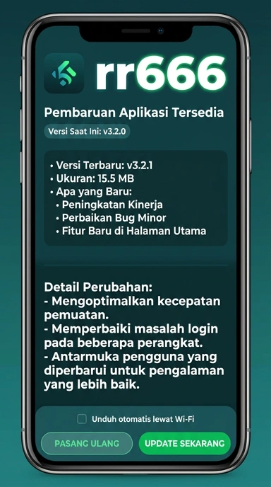 Riwayat Versi rr666 untuk Pengguna Android